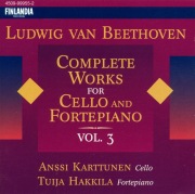 Beethoven: Complete Works for Cello and Fortepiano, Vol 3