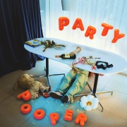 party pooper.