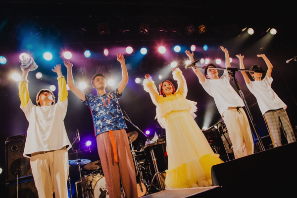 フレンズの2nd Full AL『SOLAR』リリパ東京公演、大盛況のうちに終了