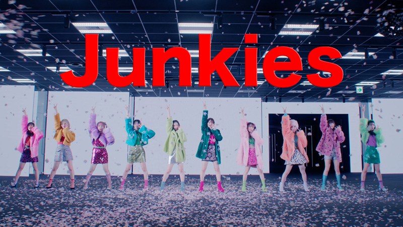 イコラブ、髙松瞳センター曲「Junkies」MVで個性豊かなパフォーマンスを披露
