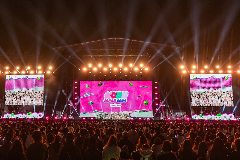 〈KCON JAPAN 2024〉初のフェス形式に歴代最多の14万人が来場