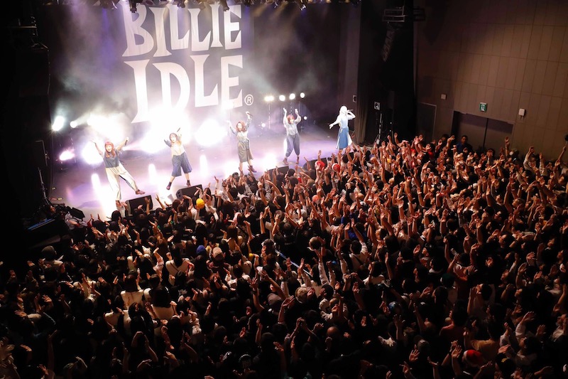 BILLIE IDLE、ツアー・ファイナルにてニュー・シングル初披露、及び全国6都市ツアー開催を発表