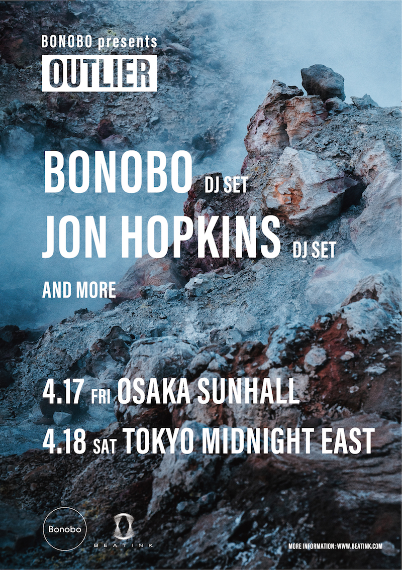 BONOBO presentsクラブイベント〈OUTLIER〉日本上陸決定
