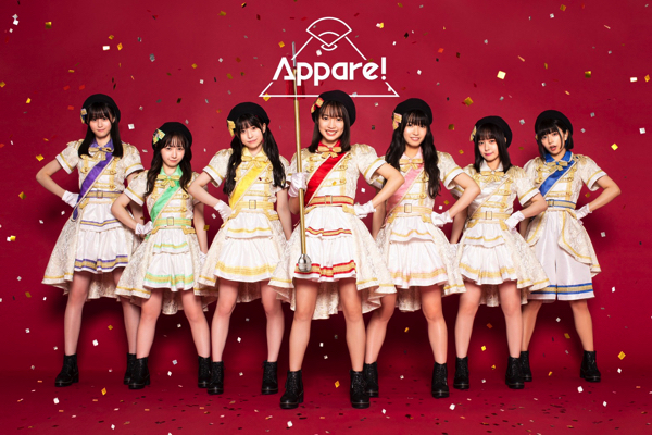 Appare!新体制初のツアー〈Appare! Parade〉開催決定